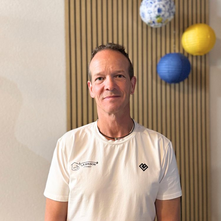 Christophe, coach de cours collectifs à La Maison Fitness
