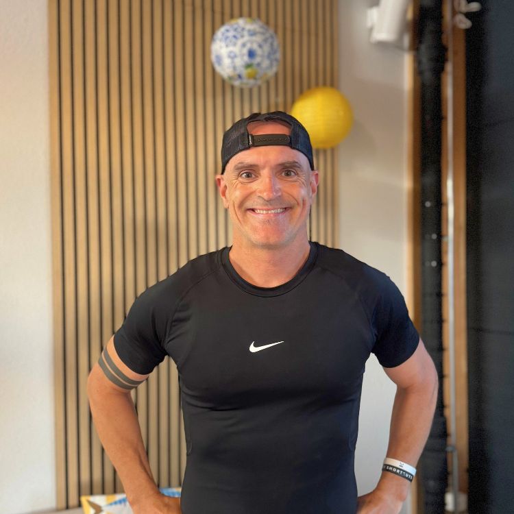 Luis, coach de cours collectifs à La Maison Fitness